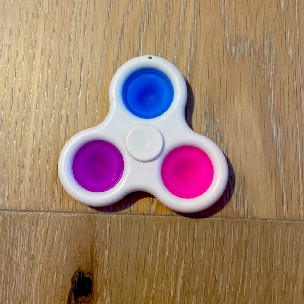 MULTICOLOR FIDGET-SPINNER POPPER